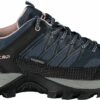 CMP - RIGEL LOW WMN TREKKING SHOE WP ASPHALT-ANTRACITE-ROSE