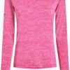 ENERGETICS - Da.-Langarmshirt Evii L/S W MELANGE/PINK DARK/PI