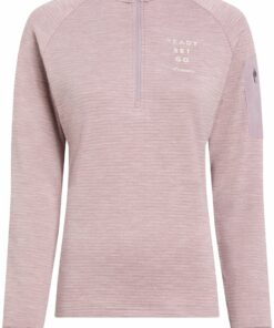 ENERGETICS - Da.-Langarmshirt Wilona W MELANGE/LILAC DARK/Y