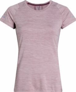 ENERGETICS - Da.-T-Shirt Evii SS W MELANGE/LILAC DARK/R