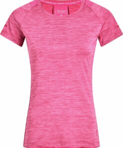 ENERGETICS - Da.-T-Shirt Evii SS W MELANGE/PINK DARK/PI