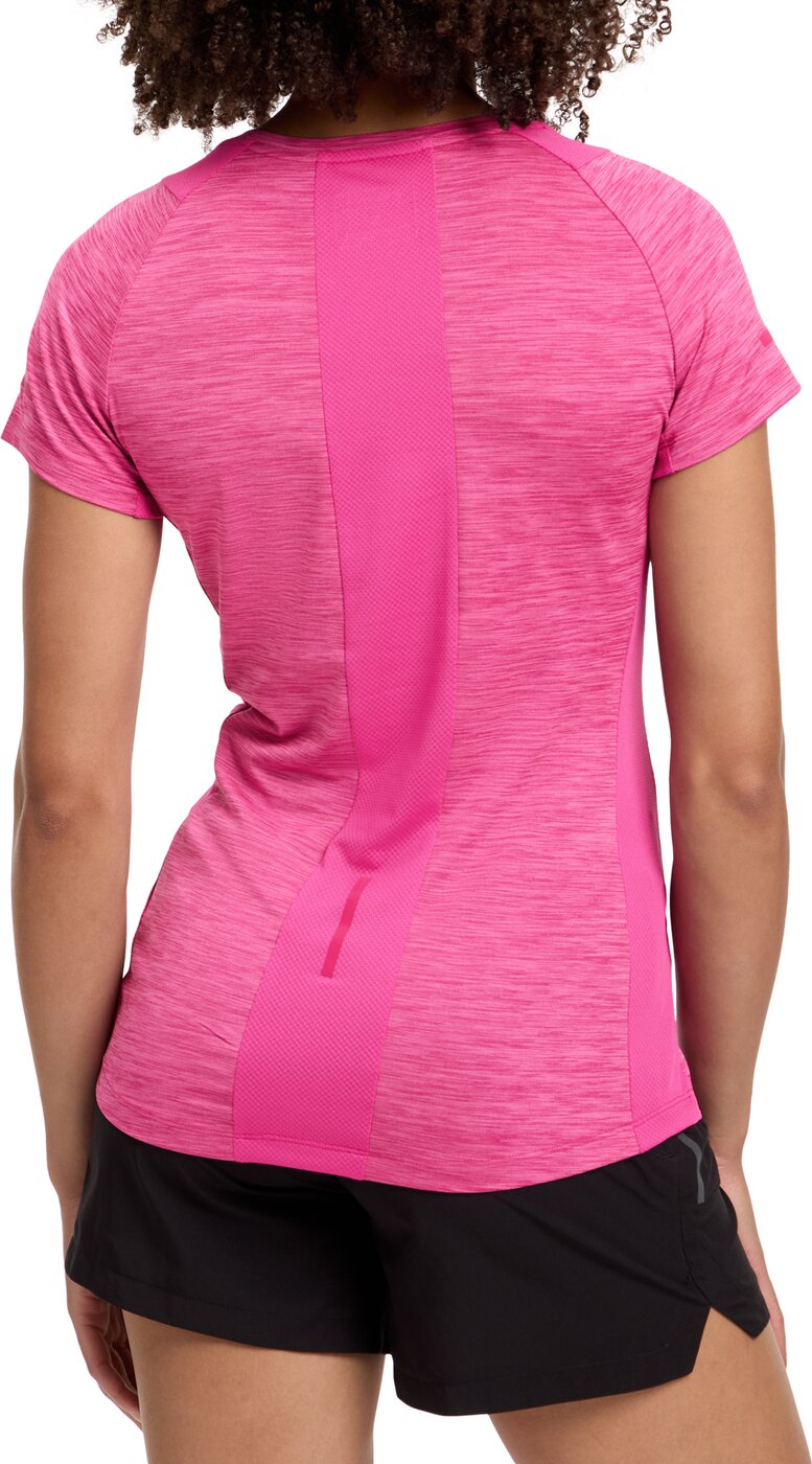 ENERGETICS - Da.-T-Shirt Evii SS W MELANGE/PINK DARK/PI – Bild 2