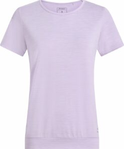 ENERGETICS - Da.-T-Shirt Jewel SS W MELANGE/LILAC/LILAC