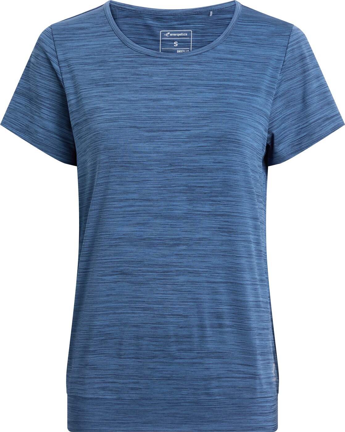 ENERGETICS - Da.-T-Shirt Jewel SS W MELANGE/NAVY/NAVY