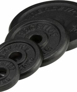 ENERGETICS - Hantelscheibe Cast Iron Disc Pair 30 mm SCHWARZ