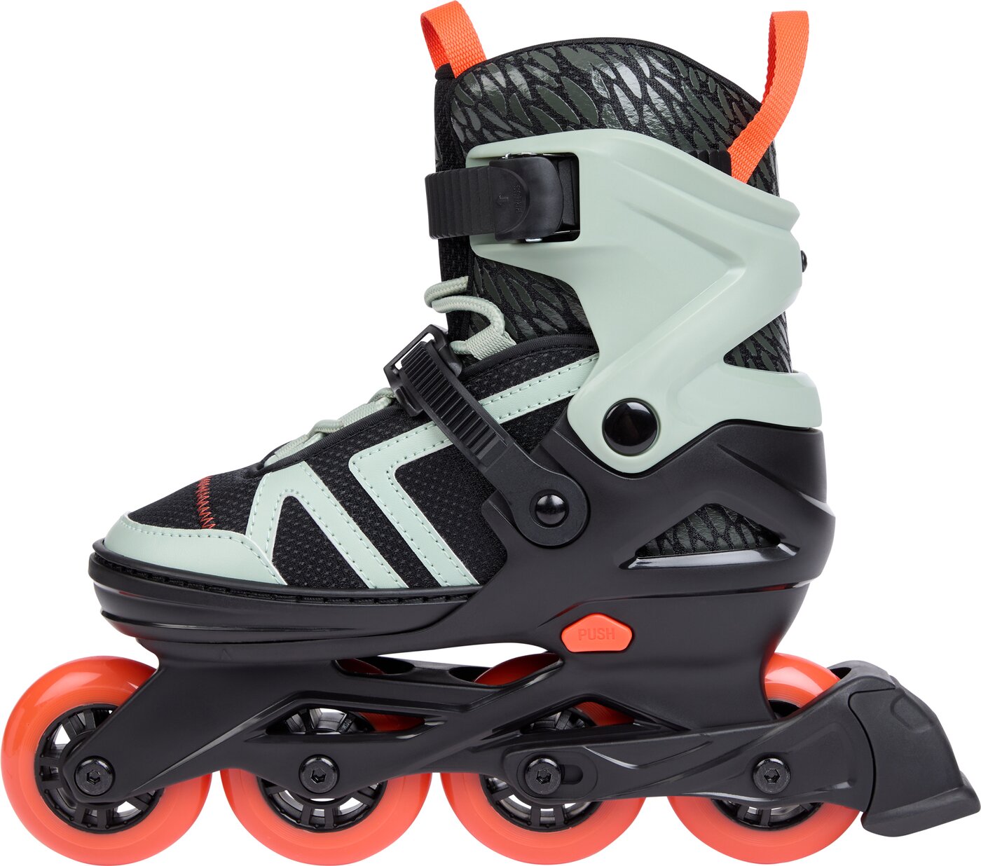 FIREFLY - Ki.-Inline-Skate ILS C76 J GREEN SMOKE/ORANGE D – Bild 4