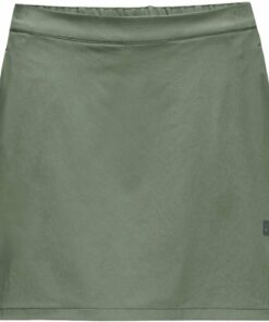 JACK WOLFSKIN - HIKING ALPINE SKORT W EUCALYPTUS