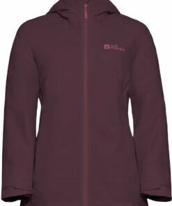 JACK WOLFSKIN - MOONRISE 3IN1 JKT W AMARANTH