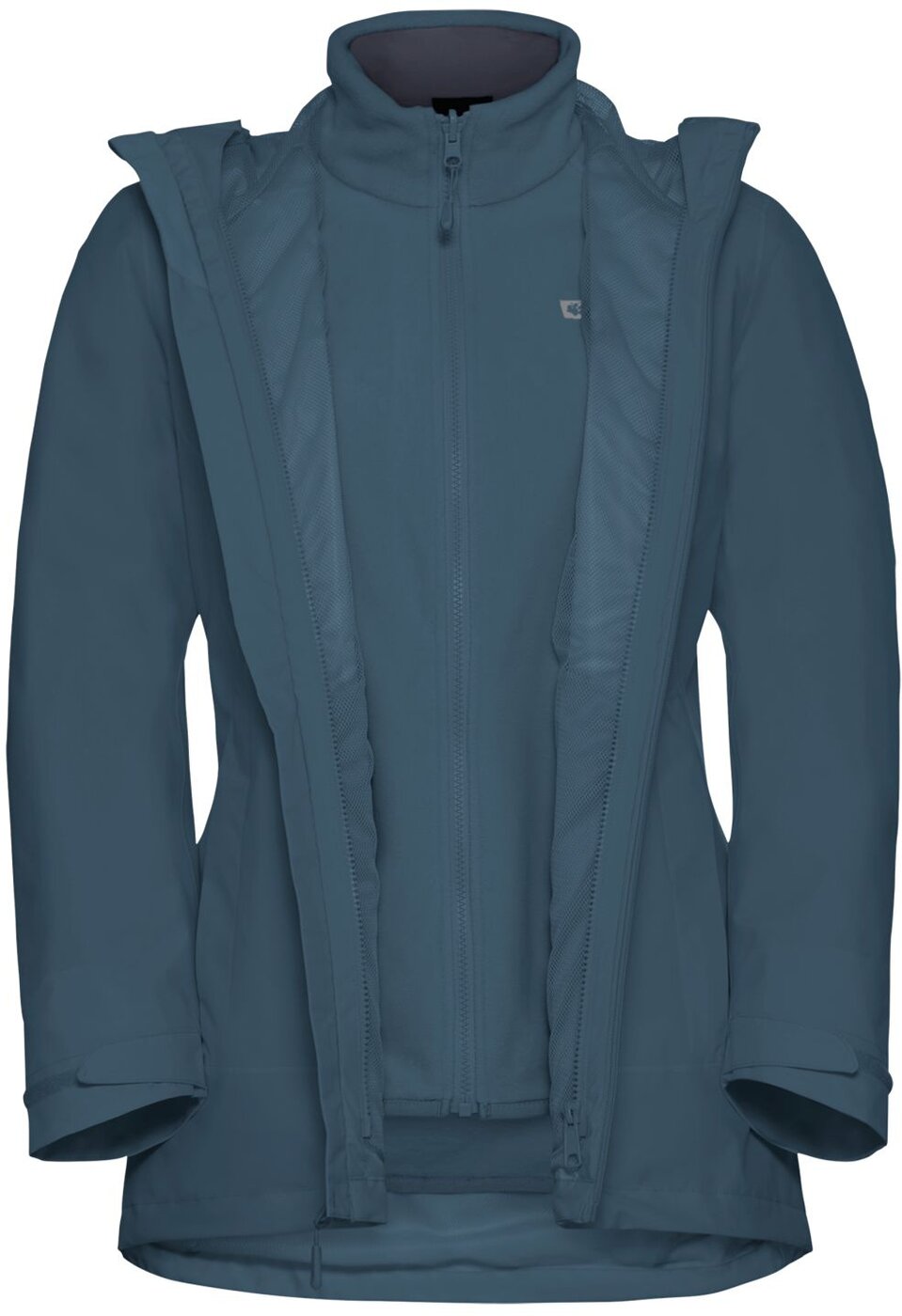 JACK WOLFSKIN - MOONRISE 3IN1 JKT W MIDNIGHT SKY – Bild 5