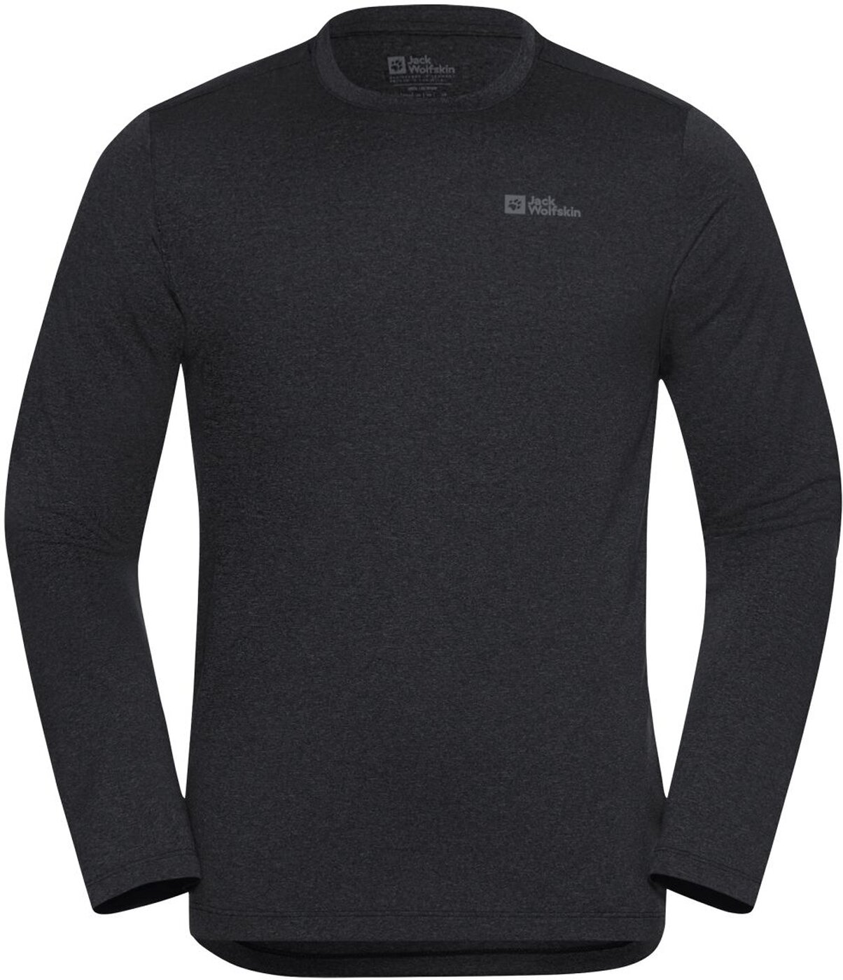 JACK WOLFSKIN - SKY THERMAL L/S M BLACK