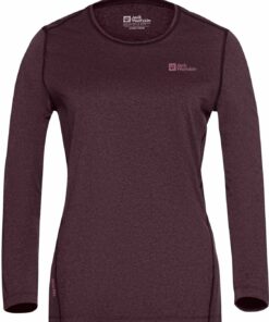 JACK WOLFSKIN - SKY THERMAL L/S W AMARANTH