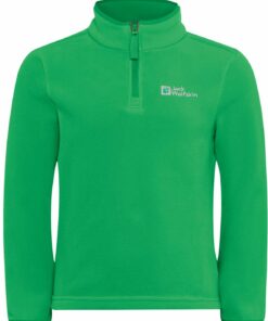 JACK WOLFSKIN - TAUNUS HALFZIP K MYSTIC GREEN