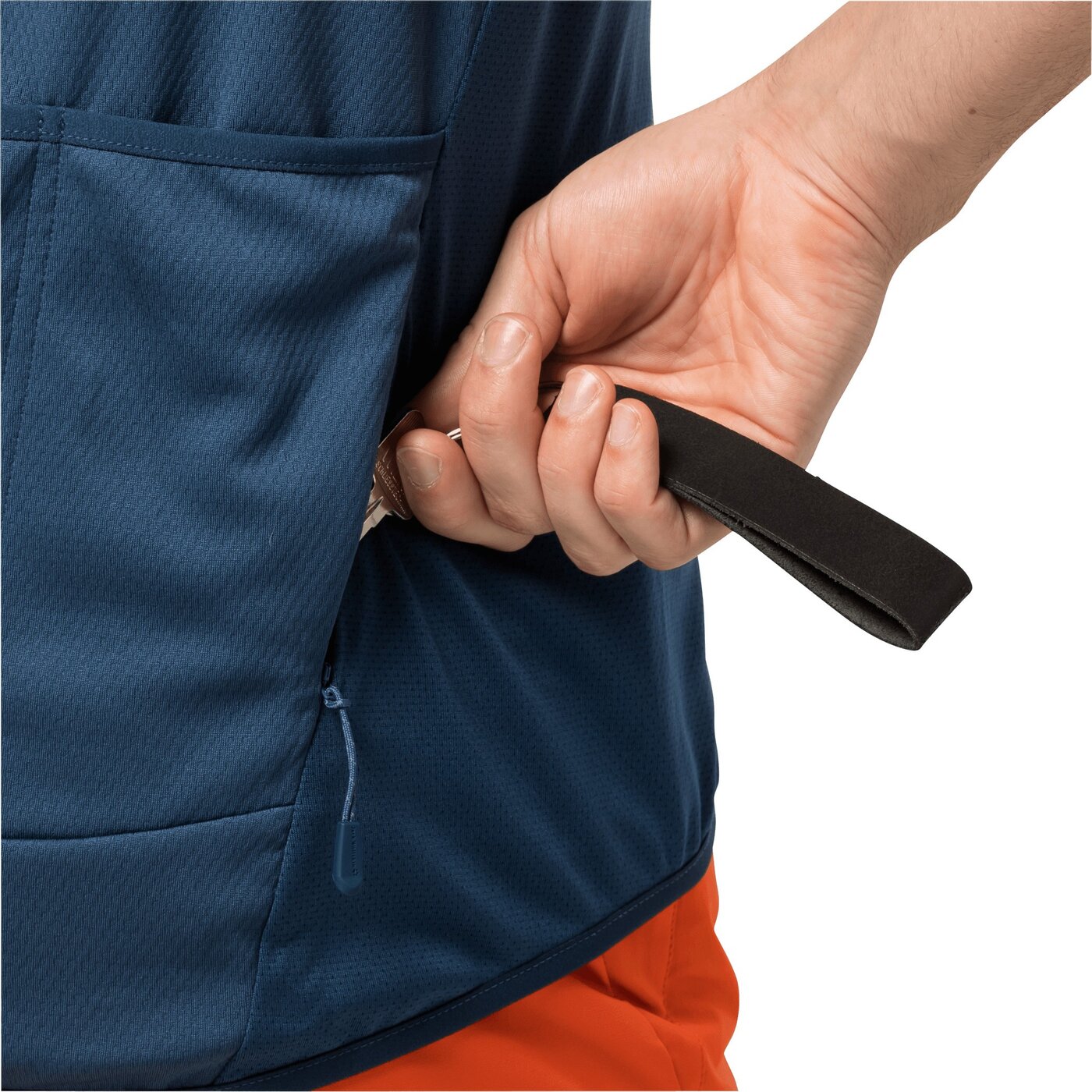 JACK WOLFSKIN - TOURER FULLZIP T M THUNDER BLUE – Bild 5