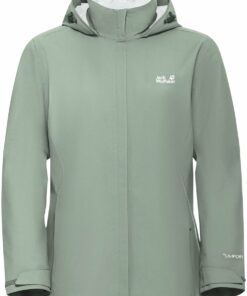 JACK WOLFSKIN - TRAILTIME 2L JKT W GREEN ZINNIA