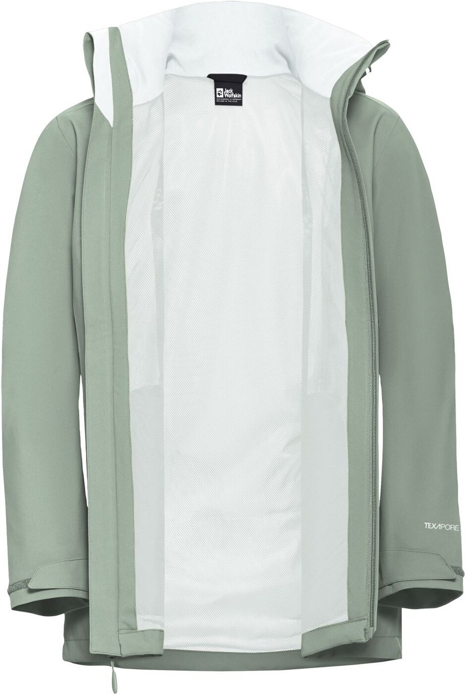 JACK WOLFSKIN - TRAILTIME 2L JKT W GREEN ZINNIA – Bild 3