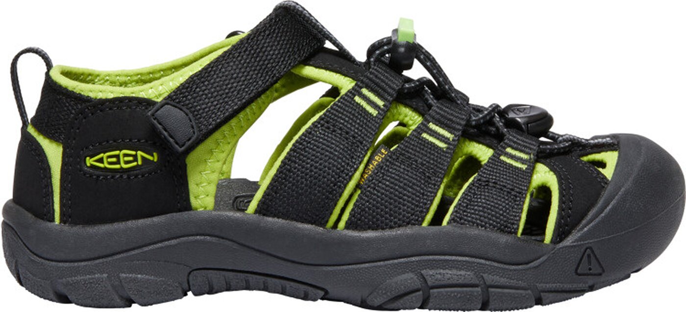 KEEN - NEWPORT H2 Y-BLACK/LIME GREEN BLACK/LIME GREEN