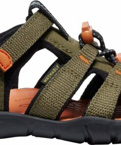 KEEN - SEACAMP II CNX C-DARK OLIVE/GOLD FLAME DARK OLIVE/GOLD FLAME
