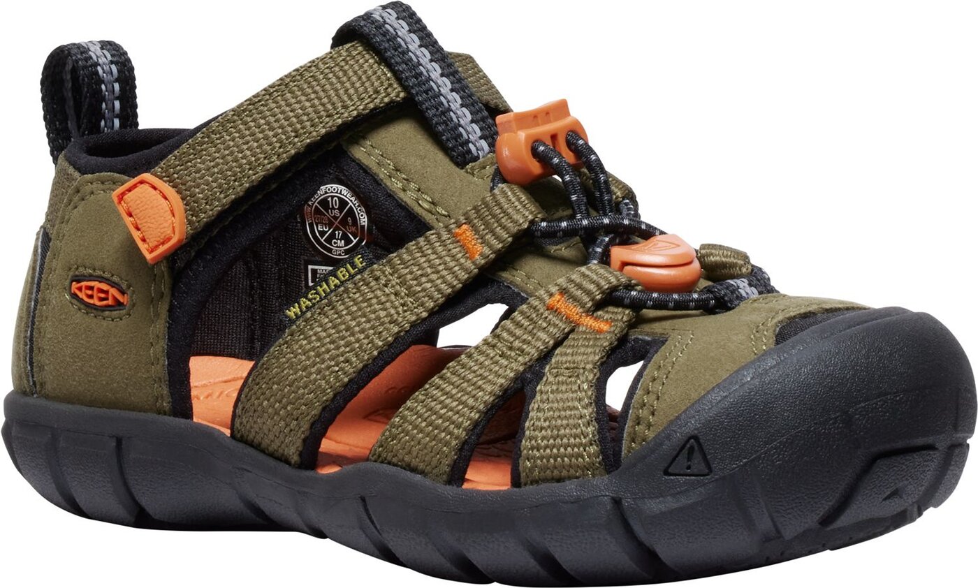KEEN - SEACAMP II CNX C-DARK OLIVE/GOLD FLAME DARK OLIVE/GOLD FLAME – Bild 5