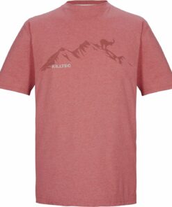 KILLTEC - KOS 365 MN TSHRT HELLES ZIEGELROT