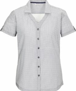 KILLTEC - KOS 46 WMN WVN SHRT NACHTBLAU