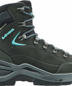 LOWA - RENEGADE EVO GTX MID Ws ASPHALT/TÜRKIS