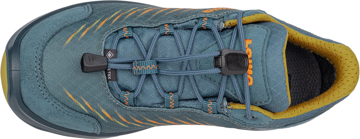 LOWA - ZIRROX II GTX LO JR PETROL/SENF – Bild 2