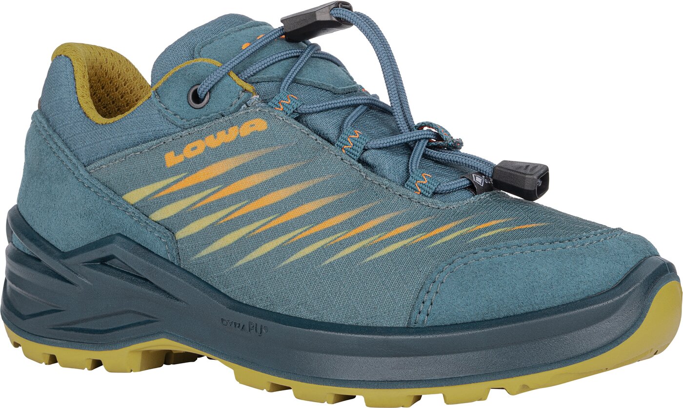 LOWA - ZIRROX II GTX LO JR PETROL/SENF – Bild 3