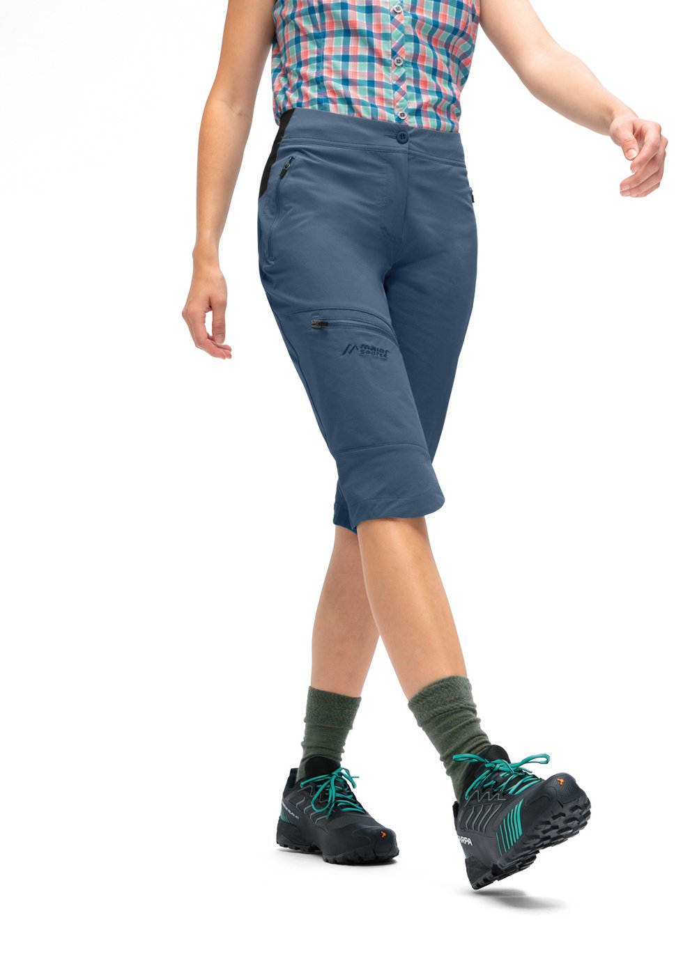 MAIER SPORTS - Inara slim Capri Vario ENSIGN BLUE – Bild 3