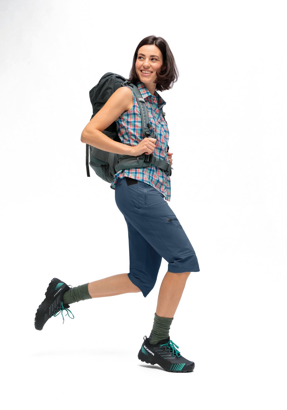 MAIER SPORTS - Inara slim Capri Vario ENSIGN BLUE – Bild 5