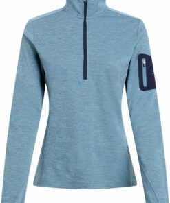 McKINLEY - Da.-Langarmshirt Tampo wms MELANGE/BLUE LIGHT