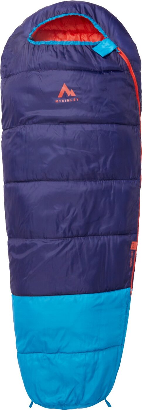 McKINLEY - Ki.-Mu-Schlafsack JR. EXT II BLUE/NAVY DARK/RED