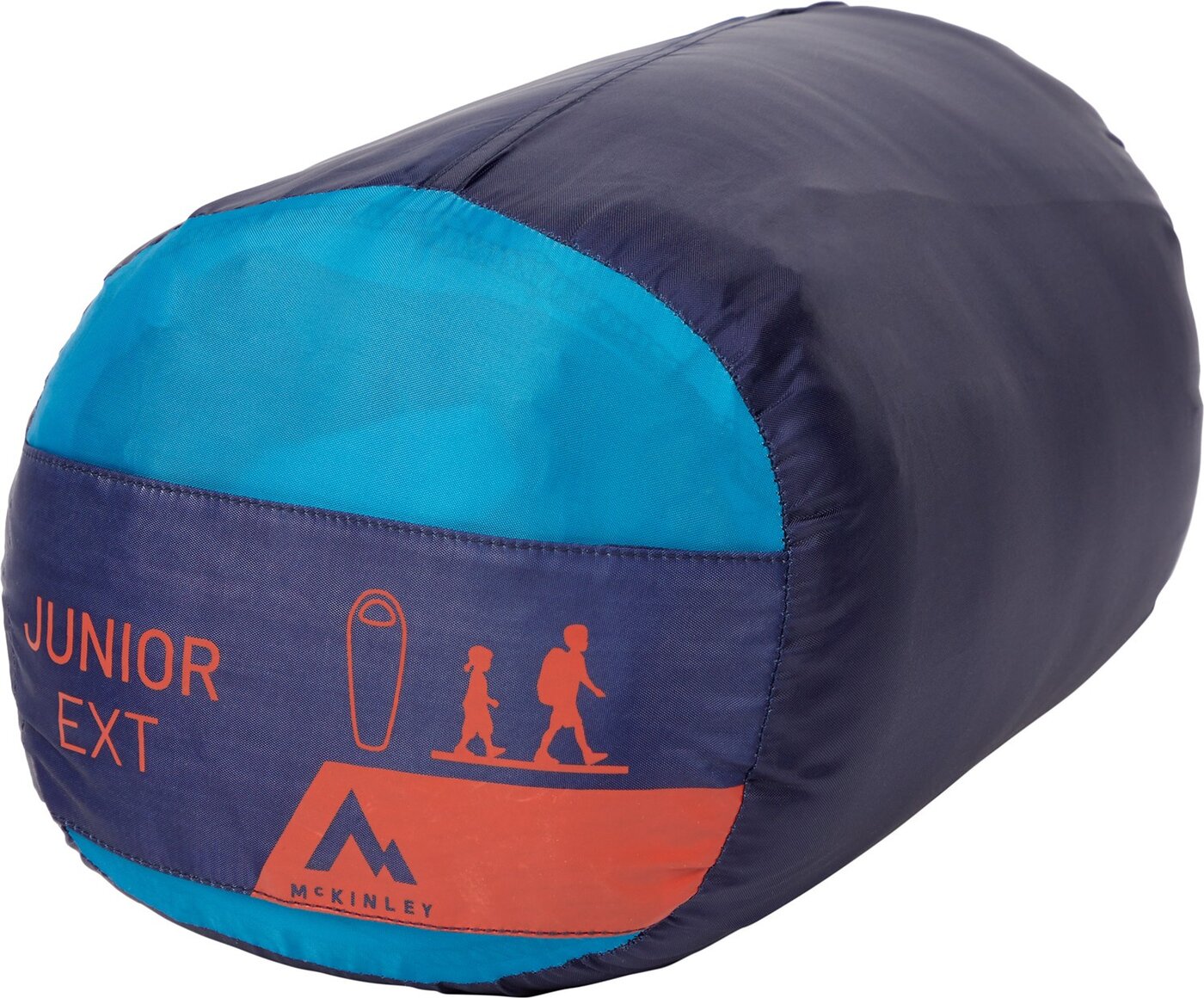 McKINLEY - Ki.-Mu-Schlafsack JR. EXT II BLUE/NAVY DARK/RED – Bild 2
