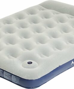 McKINLEY - Luftbett AIRBED DOUBLE W-PUMP GREY/BLUE DARK