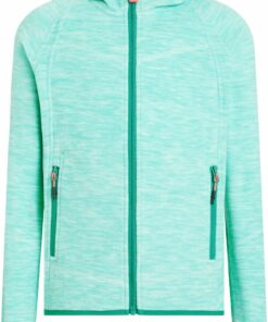 McKINLEY - Mä.-Fleece-Jacke Choco III gls MELANGE/MINT DARK