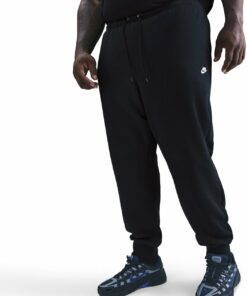 NIKE - M NK CLUB BB JOGGER BLACK/BLACK/WHITE