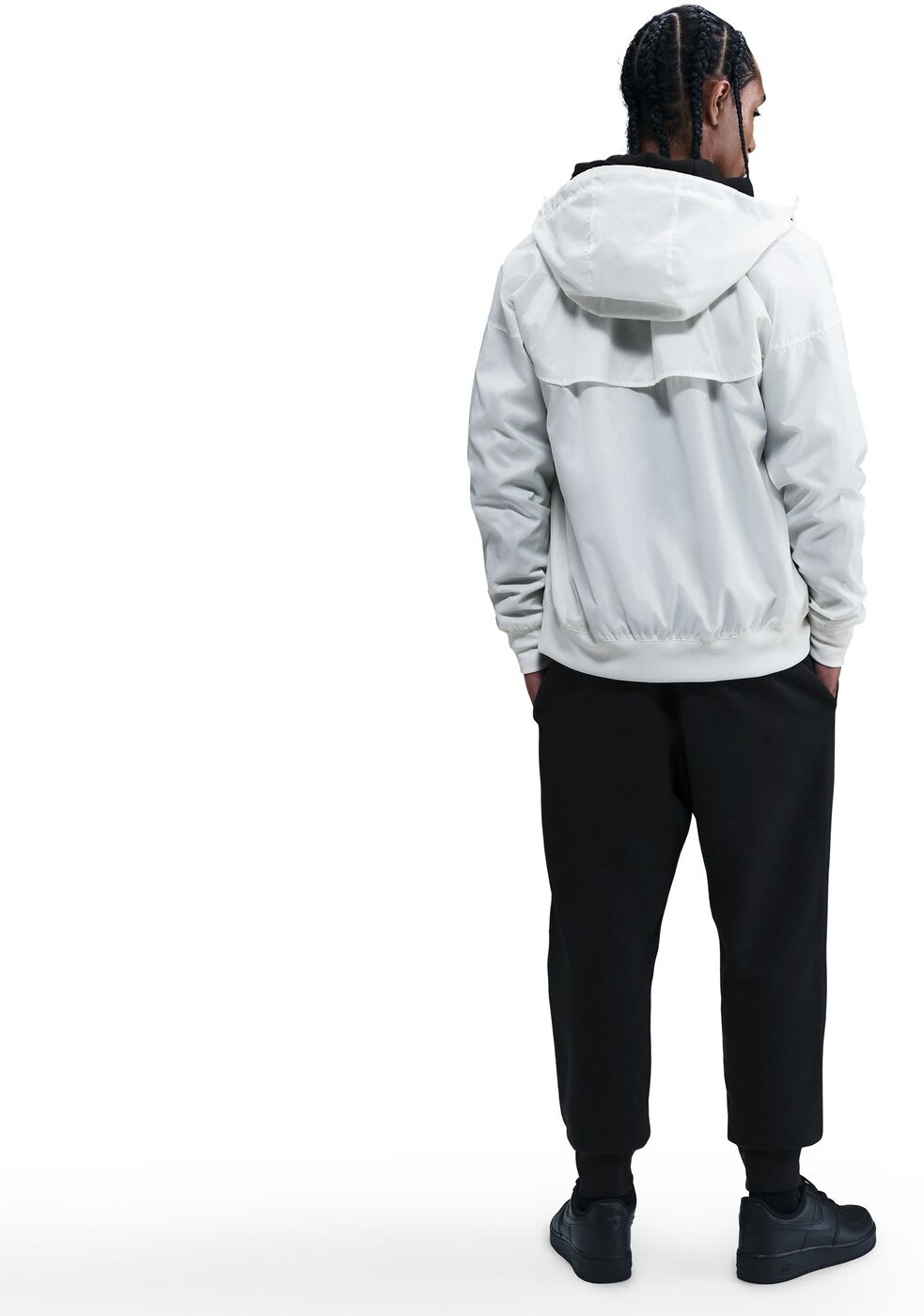 NIKE - M NK CLUB BB JOGGER BLACK/BLACK/WHITE – Bild 4