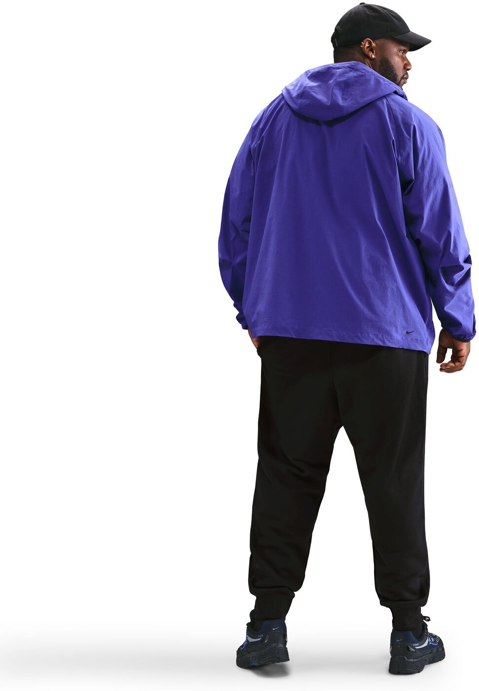 NIKE - M NK CLUB BB JOGGER BLACK/BLACK/WHITE – Bild 6