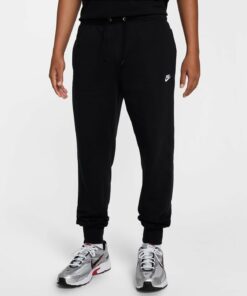 NIKE - M NK CLUB FT JOGGER BLACK/BLACK/WHITE