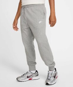 NIKE - M NK CLUB FT JOGGER DK GREY HEATHER/LT SMOKE GREY/