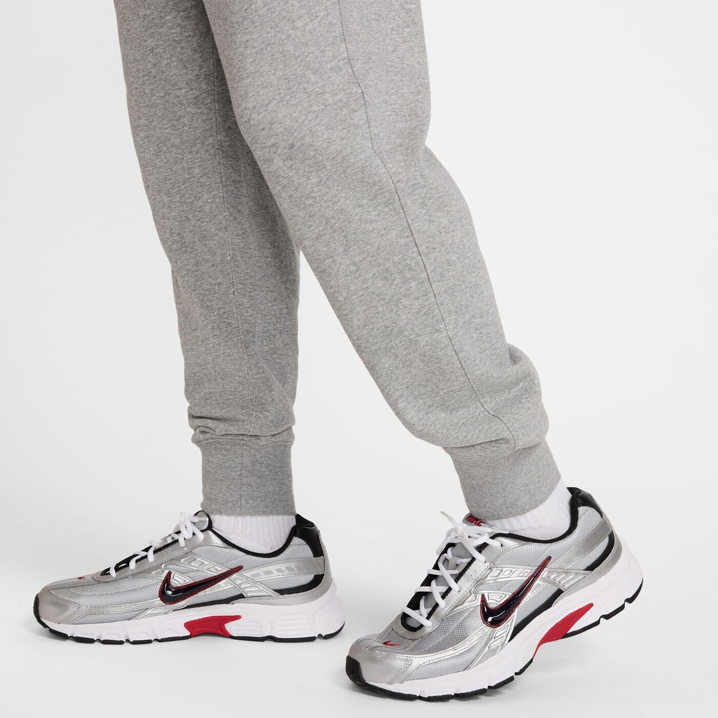 NIKE - M NK CLUB FT JOGGER DK GREY HEATHER/LT SMOKE GREY/ – Bild 5