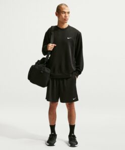 NIKE - M NK DF FLEX 7IN SHORT K BLACK/WHITE