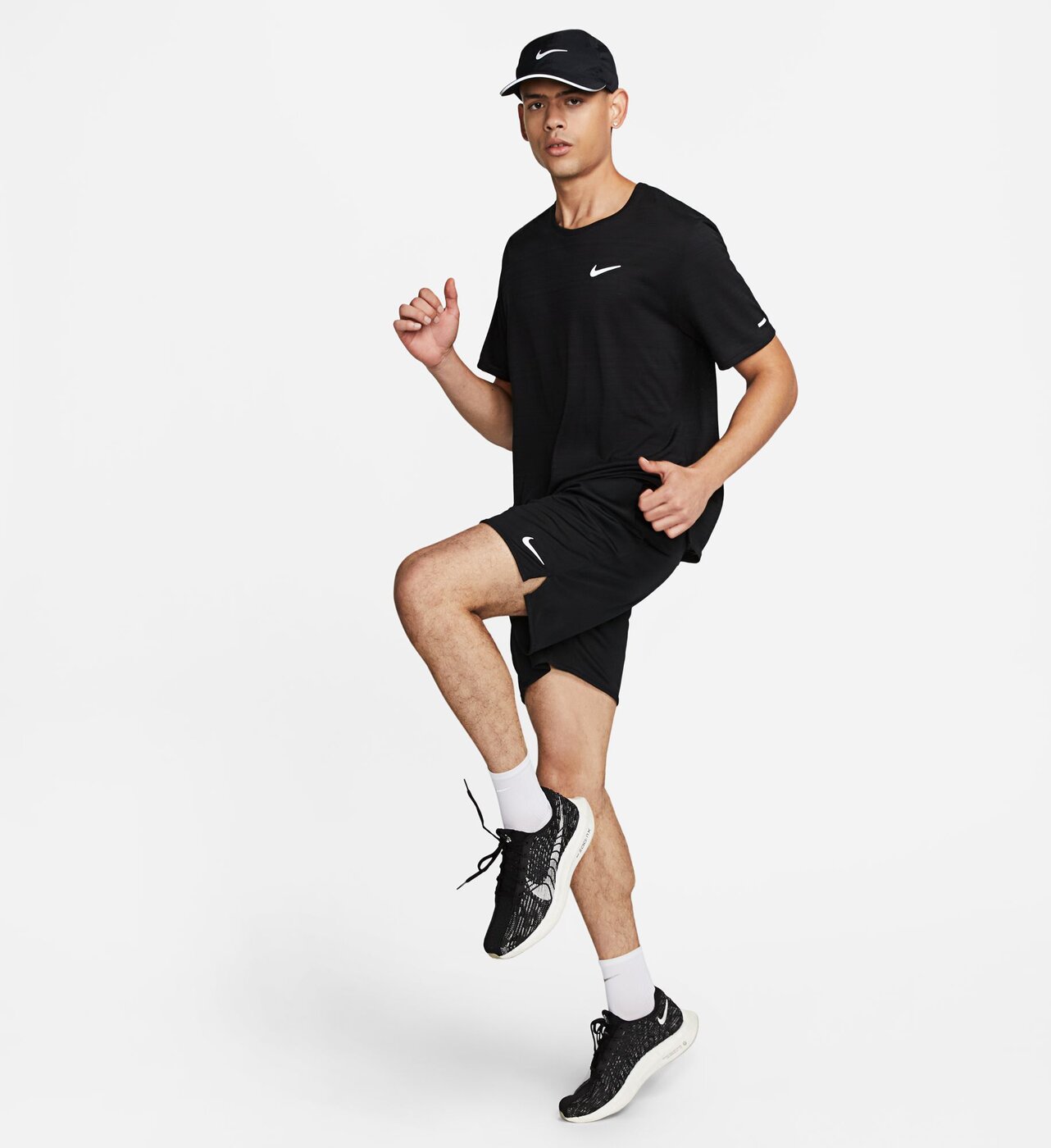 NIKE - M NK DF TOTALITY KNIT 7IN UL BLACK/BLACK/IRON GREY/WHITE – Bild 4