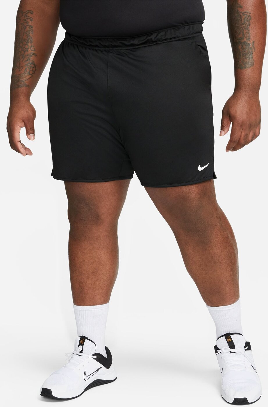 NIKE - M NK DF TOTALITY KNIT 7IN UL BLACK/BLACK/IRON GREY/WHITE – Bild 7