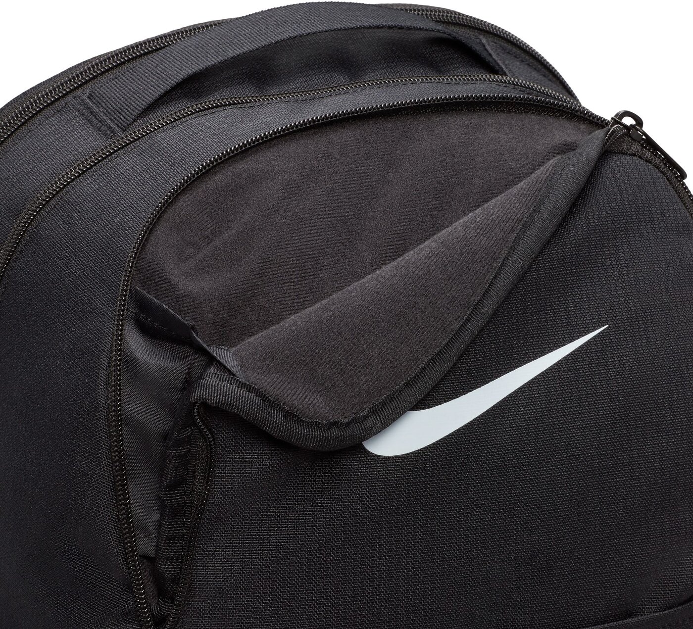 NIKE - NK BRSLA M BKPK - 9.5 (24L) BLACK/BLACK/WHITE – Bild 7