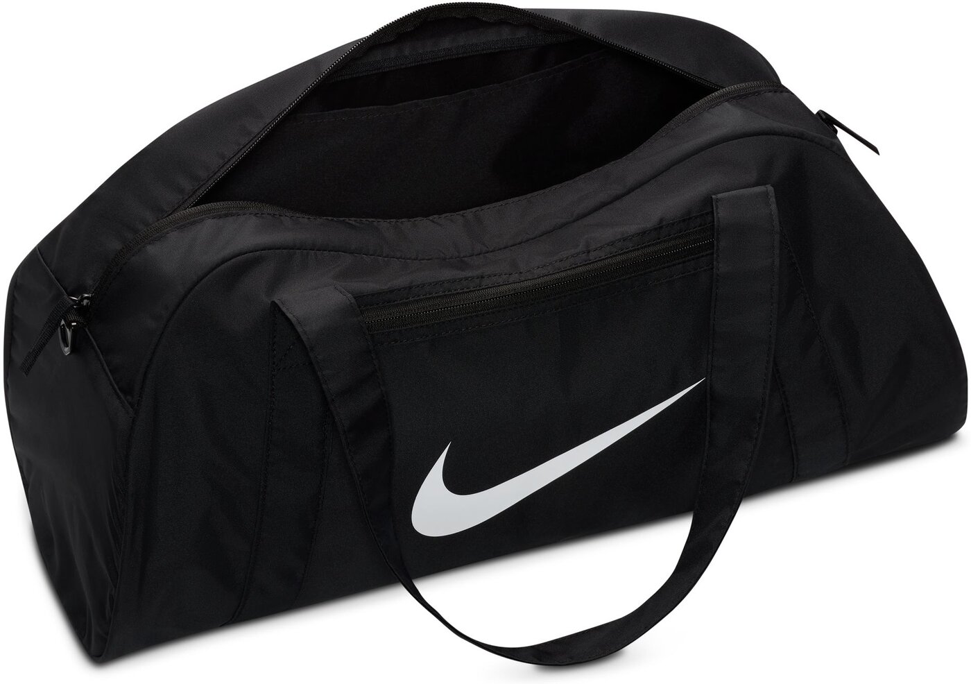 NIKE - NK GYM CLUB BAG - SP26 BLACK/BLACK/WHITE – Bild 5