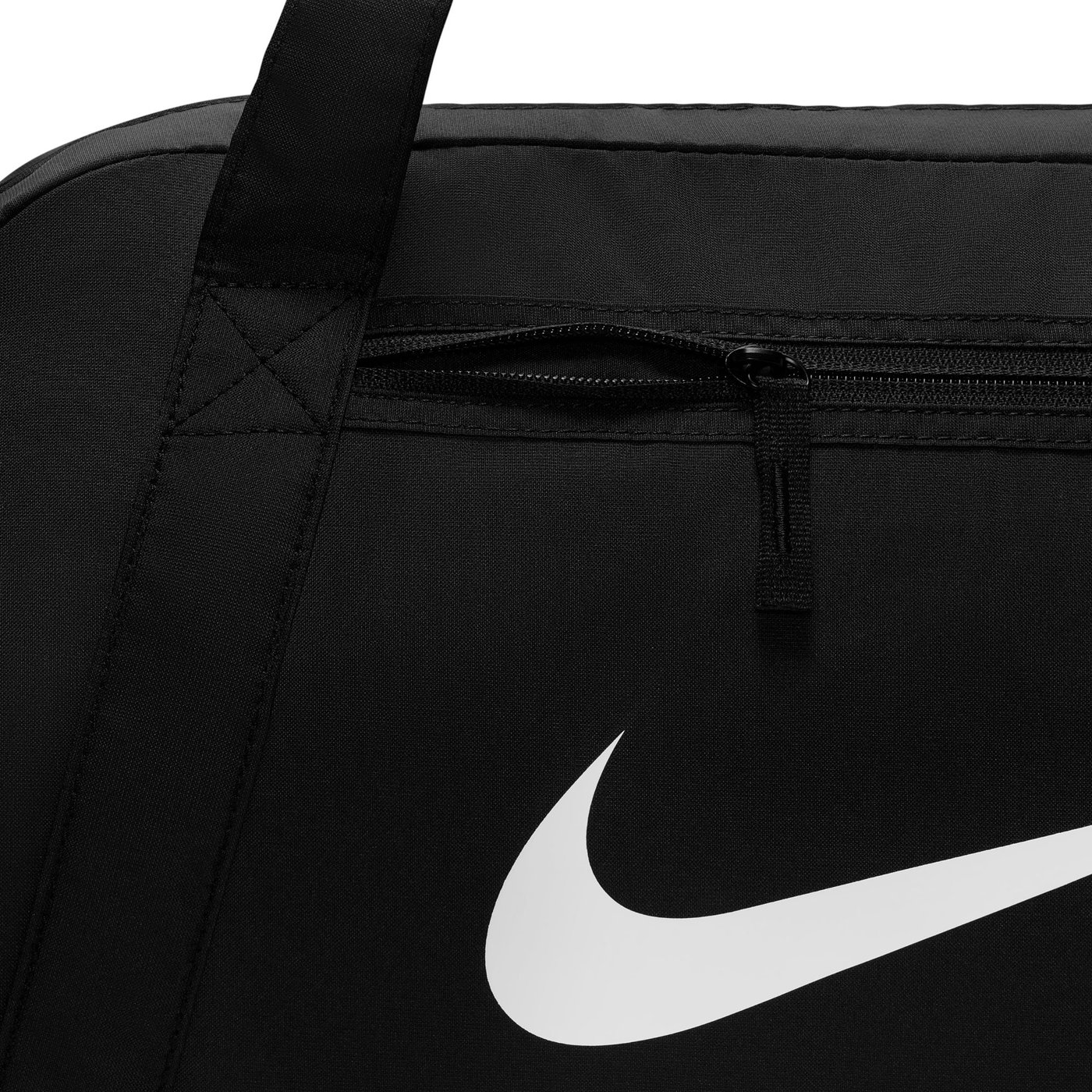 NIKE - NK GYM CLUB BAG - SP26 BLACK/BLACK/WHITE – Bild 7