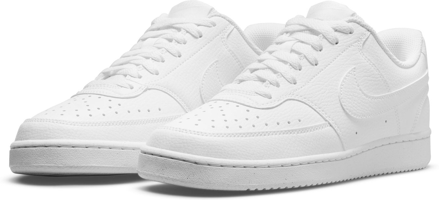 NIKE - W NIKE COURT VISION LO NN WHITE/WHITE-WHITE – Bild 4
