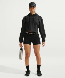 NIKE - W NP DF 365 MR 3IN SHORT USM BLACK/WHITE