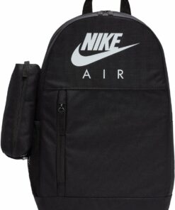 NIKE - Y NK ELMNTL BKPK GFX BLACK/BLACK/WHITE