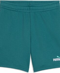 PUMA - ESS 2 COLOR No. 1 Logo Shorts TR B EMERALD ICE